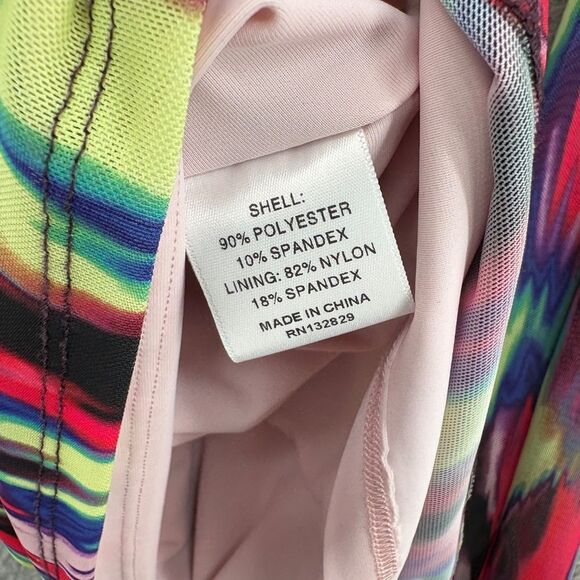 Camila Coelho Vivian Mini Dress Blue Hallucinogen Size Medium NEW - Picture 14 of 16